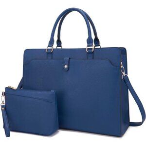 Womens Laptop Bag Lightweight Blue